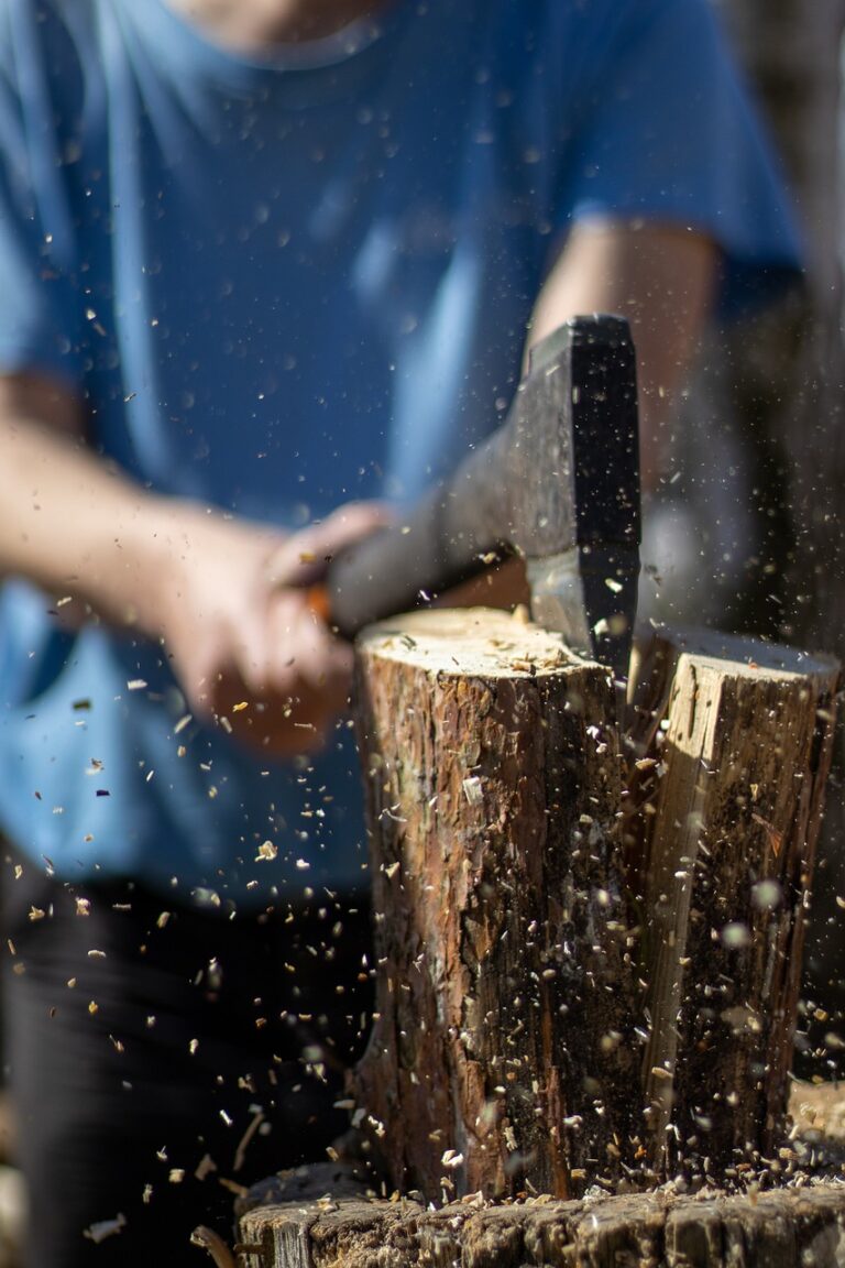 axe-chopping